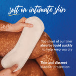 Tena Sensitive Care™ Ultra Thin Light Regular Bladder Control Pad, 9-Inch Length