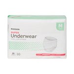 McKesson Super Moderate Absorbency Incontinence Underwear, Medium