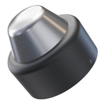 TheraFace Hot and Cold Rings Facial Massage, Black