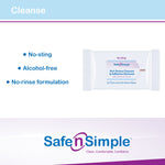 Safe n Simple™ Adhesive Remover Wipes