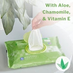 McKesson Flushable* Wet Wipes XL - Scented, 96 Wet Wipes per Pack