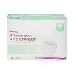 McKesson Extended Wear Maximum Absorbency Underwear, Medium