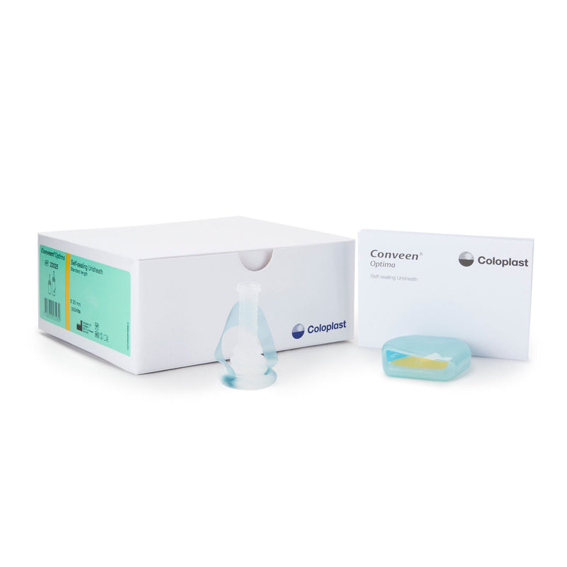 Conveen® Optima Self-Adhesive Male External Catheter, PSX Silicone, Small Size