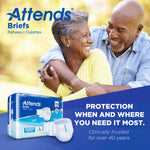 Attends® Briefs, Adult, Large, Heavy Absorbency, Disposable