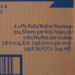 SofPull® White Paper Towel, 3,300 Feet, 6 Rolls per Case