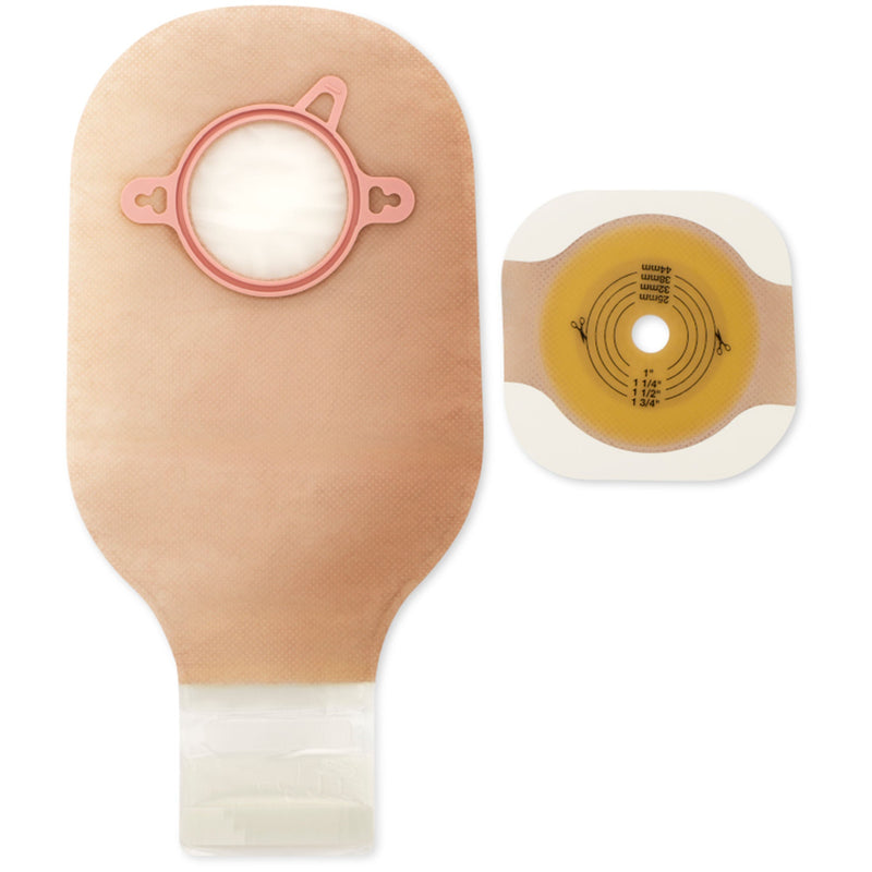 New Image™ Two-Piece Ultra Clear Ostomy Pouch, Cut to Fit Stomas up 44mm