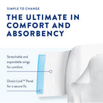 Prevail Air™ Overnight Briefs Overnight Absorbency, Size 1