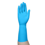 Ansell Latex/Nitrile Utility Glove, Medium, Blue