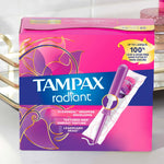 Tampax® Radiant Tampons Regular Absorbency Unscented
