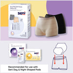 Seni® Pull On Boxer Style Knit Pant, 2X-Large, Unisex