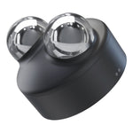 TheraFace Hot and Cold Rings Facial Massage, Black