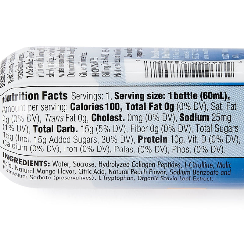 Expedite™ Mango-Peach Concentrated Collagen Dipeptides Medical Food, 2-oz.