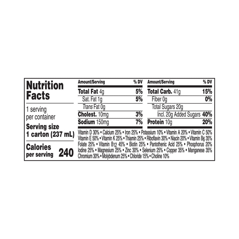 Boost® Original Chocolate Balanced Nutritional Drink, 8-ounce Carton