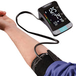 Mabis® One-Tube Blood Pressure Monitor, Digital, Black Cuff