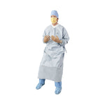 Aero Chrome Surgical Gown with Towel, Large