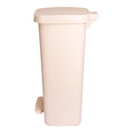 McKesson Waste Can with Step-On Pedal, Beige, 15.16 x 14.76 x 26.57 Inch