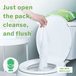 McKesson Flushable* Wet Wipes XL - Scented, 96 Wet Wipes per Pack