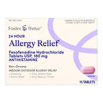Foster & Thrive™ 24 Hour Allergy Relief Fexofenadine HCl USP 180 mg Tablets