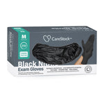 CareStock™ Nitrile Exam Glove, Medium, Black