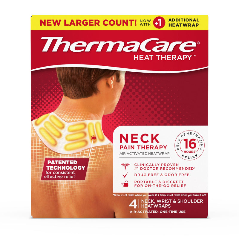 ThermaCare® Neck Pain Therapy Heatwraps, also for Wrists and Shoulders