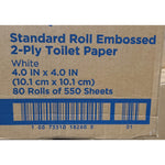 preference Toilet Tissue White Two-Ply Standard Size