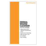 Dermal Wound Cleanser, nontoxic, nonirritating, Antiseptic Spray, 8-oz Bottle
