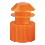 McKesson Flanged Plug Cap, Orange, Polyethylene for Use with 13 mm Tubes