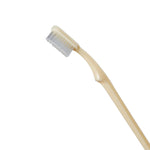 McKesson Toothbrush, Ivory, Medium, Curved Handle