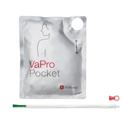 Intermittent Catheter Tray VaPro™ Plus Pocket® Straight Tip 12 Fr. Hydrophilic Coated Phthalates-Free PVC