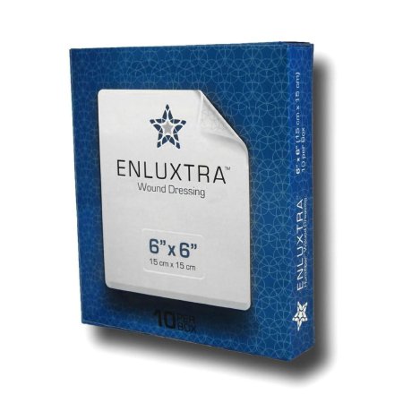 Super Absorbent Dressing Enluxtra™ Self-Adaptive 6 X 6 Inch Square