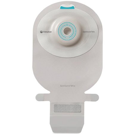 Urostomy Pouch SenSura® Mio Convex One-Piece System 10-1/2 Inch Length, Maxi 5/8 to 1-5/16 Inch Stoma Drainable Deep Convex, Trim to Fit