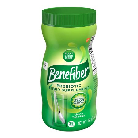 Oral Supplement Benefiber® Unflavored Powder 5.4 oz. Bottle