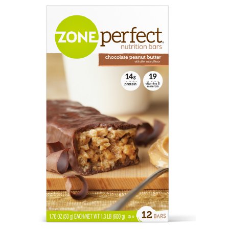 Nutrition Bar ZonePerfect® Chocolate Peanut Butter Flavor Bar 1.76 oz. Individual Packet