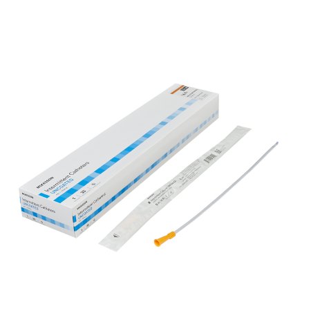 Urethral Catheter McKesson Coude Tip Uncoated PVC 16 Fr. 16 Inch