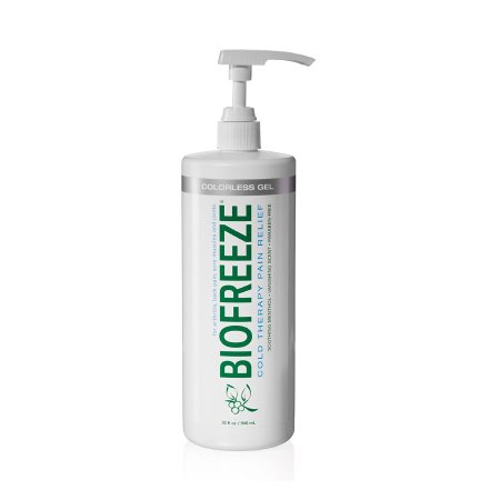 Topical Pain Relief Biofreeze® Professional 5% Strength Menthol Topical Gel 32 oz.