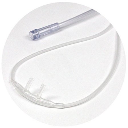 Nasal Cannula Low Flow Delivery Adult Curved Prong / NonFlared Tip