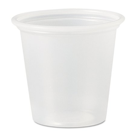 Souffle Cup Solo® 1.25 oz. Clear Plastic Disposable