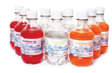 Glucose Tolerance Beverage GlucoCrush™ Fruit Punch 50 Gram Pregnant Women 10 oz. per Bottle