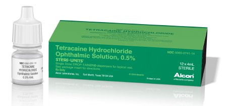Tetracaine® Steri-Units® Tetracaine HCl, Preservative Free 0.5% Solution Dropper Bottle 4 mL