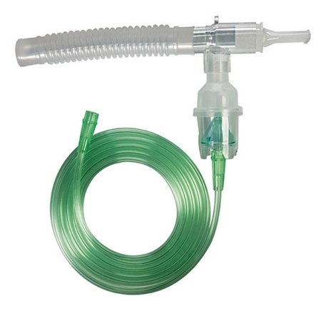 Sunset Healthcare Solutions Handheld Nebulizer Kit Small Volume Medication Cup Universal Mouthpiece Delivery