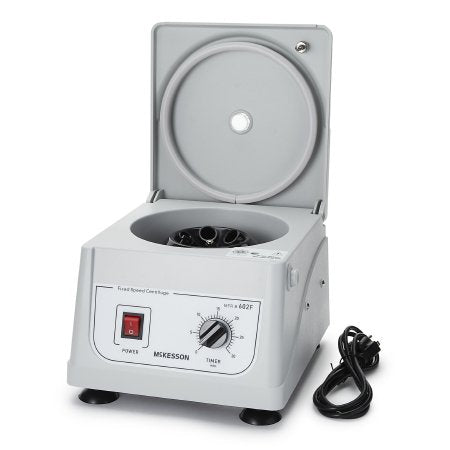 Fixed Speed Centrifuge McKesson 6 Place Fixed Angle Rotor Fixed speed at 3,400 RPM