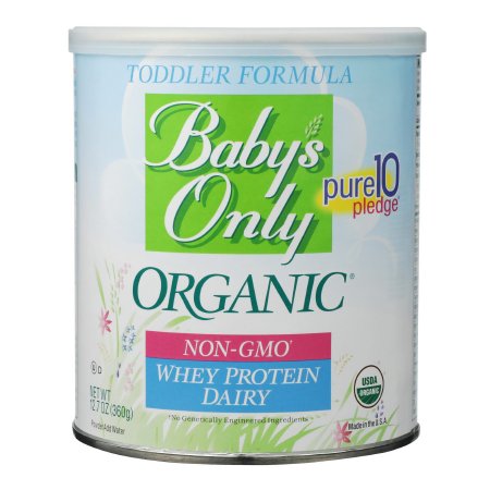Toddler Formula Baby's Only® Organic 12.7 oz. Can Powder Organic