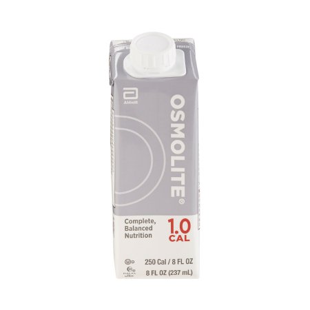 Tube Feeding Formula Osmolite® 1.0 Cal Unflavored Liquid 8 oz. Reclosable Carton