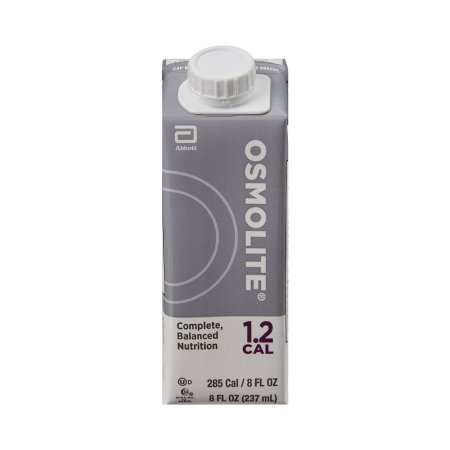 Tube Feeding Formula Osmolite® 1.2 Cal Unflavored Liquid 8 oz. Reclosable Carton
