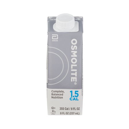 Tube Feeding Formula Osmolite® 1.5 Cal Unflavored Liquid 8 oz. Reclosable Carton