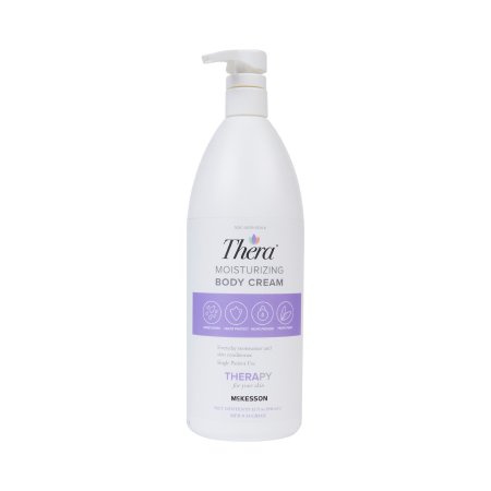 Hand and Body Moisturizer Thera® 32 oz. Pump Bottle Scented Cream CHG Compatible