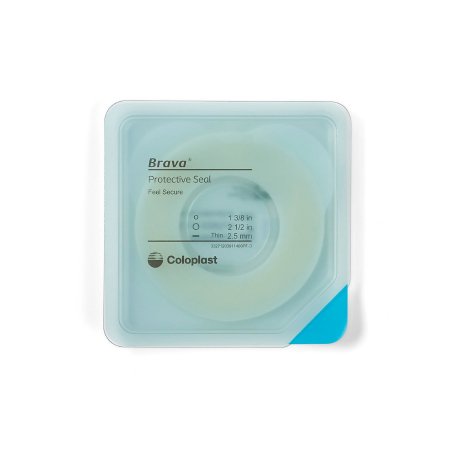 Skin Barrier Ring Brava® Thin Moldable, Standard Wear Adhesive without Tape Without Flange Universal System Polymer 1-3/8 Inch and Up Opening 1-3/8 W Inch X 2.5 H mm