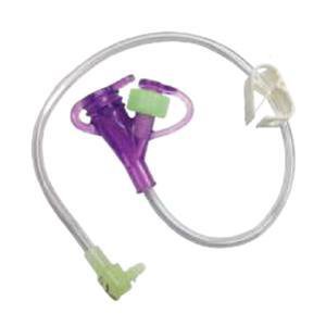 Gastric Extension Set with Purple Hybrid Y-Port G-JET® 12 Inch