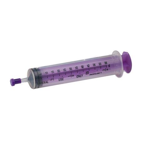 Enteral / Oral Syringe Monoject™ 60 mL Enfit Tip Without Safety