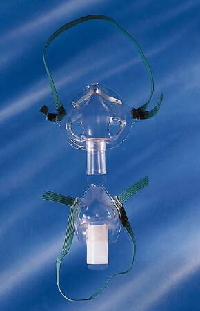 Aerosol Mask AirLife® Under the Chin Style Adult One Size Fits Most Adjustable Head Strap